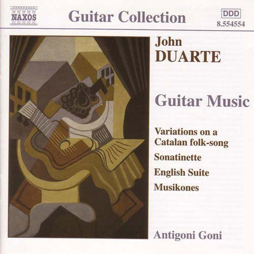 Cover for Duarte / Goni · Guitar Music (CD) (2001)