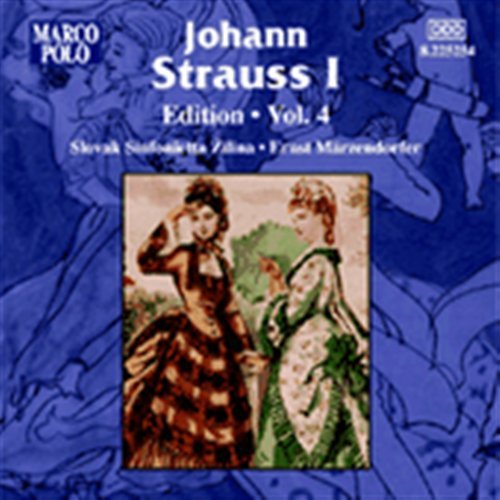Cover for Strauss,j. I / Marzendorfer / Slovak Sinfonietta · Johann Strauss I Edition 4 (CD) (2004)