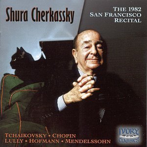 Cover for Shura Cherkassky · 1982 San Francisco Recital (CD) (1999)