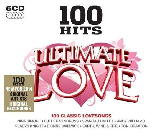 100 Hits - Ultimate Love - 100 Hits - Música - DEMON MUSIC - 0654378712425 - 29 de novembro de 2017