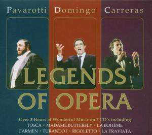 Pavarotti. Domingo et Carreras · Legends Of Opera (CD) (2024)