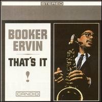 Cover for Booker Ervin · That's It (CD) (1988)
