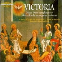 Missa Dum Complerentur - Ch.Of Christ Church Cathedral. Ox - Tomas Luis Da Victoria - Muziek - NIMBUS RECORDS - 0710357543425 - 20 juni 1995