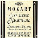 Serenade Strings in G Maj / Eine Klein Nachtmusik - Mozart / Brandis Quartet / Zepperitz - Musik - NIMBUS - 0710357556425 - 25 augusti 1998
