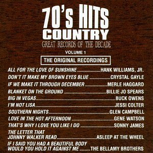 Cover for 70'S Country Hits 1 / Various (CD) (1990)