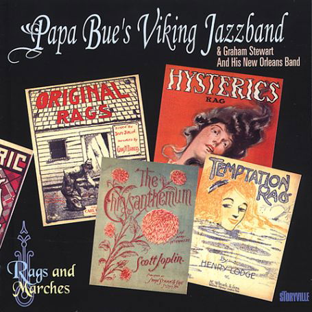 Rags & Marches - Papa Bue's Viking Jazz Band - Musiikki - STORYVILLE - 0717101550425 - tiistai 5. maaliskuuta 2002