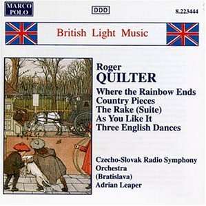 Cover for Quilter / Leaper / Czecho-slovak Rso · Where the Rainbow Ends / Country Pieces (CD) (1994)