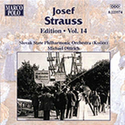 Edition Vol. 14 - Josef Strauss - Musiikki - MARCO POLO - 0730099357425 - keskiviikko 10. maaliskuuta 1999