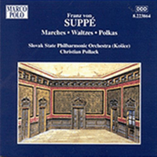 Cover for Suppe / Slovak State Phil / Pollack · Marches Waltzes Polkas (CD) (2000)