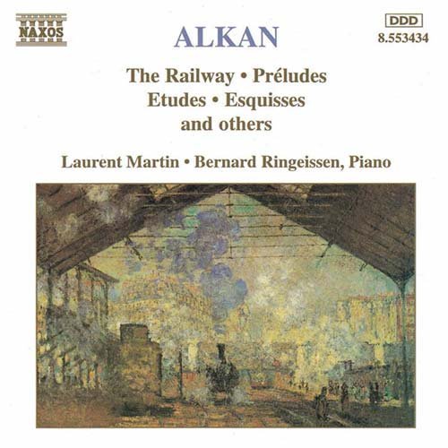 Railway / Preludes / Etudes - C.V. Alkan - Musiikki - NAXOS - 0730099443425 - torstai 20. marraskuuta 1997