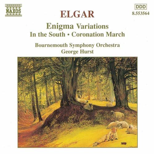 Enigma Variations / Cockaigne Overture - E. Elgar - Musikk - NAXOS - 0730099456425 - 21. desember 1999