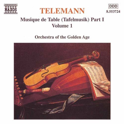 Tafelmusik Vol.1 - G.P. Telemann - Musik - NAXOS - 0730099472425 - 18. maj 2009