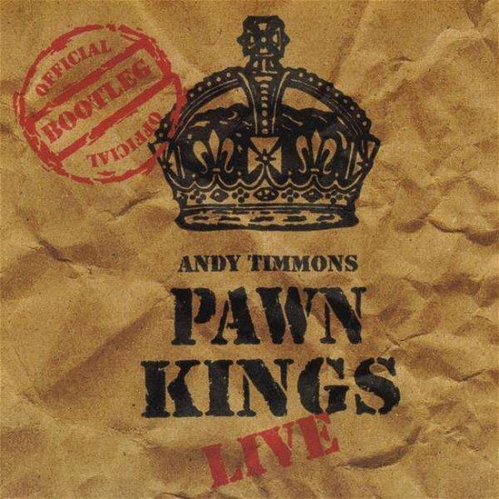 Cover for Timmons,andy &amp; the Pawn Kings · Pawn Kings Live (CD) (2011)