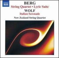 Cover for New Zealand String Quartet · Berg / String Qrt / Lyric Suite / Wolf / Italian (CD) (2007)