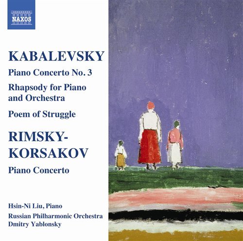 Cover for Kabalevsky / Rimsky-Korsako · Piano Concertos (CD) (2008)