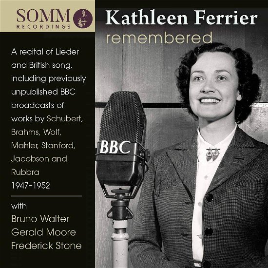 Kathleen Ferrier Remembered - Schubert / Ferrier / Walter - Música - SOMM - 0748871226425 - 23 de junho de 2017