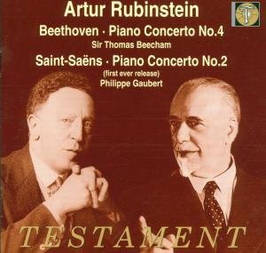 Cover for Rubinstein Artur · Piano Concerto No.  4 Testament Klassisk (CD) (2000)