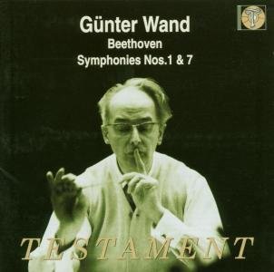 Wand Günter · Symphony No.  1 & 7 Testament Klassisk (CD) (2000)