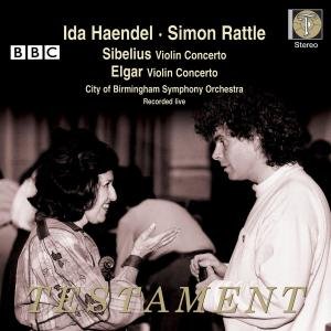Violin Concertos Testament Klassisk - Händel Ida / Rattle / City Of Birmingham - Musiikki - DAN - 0749677144425 - torstai 1. huhtikuuta 2010