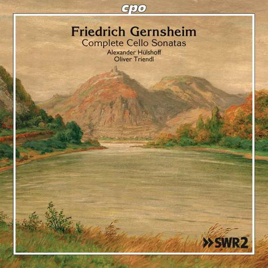 Friedrich Gernsheim: Complete Cello Sonatas - Hulshoff / Triendl - Musiikki - CPO - 0761203505425 - perjantai 29. kesäkuuta 2018