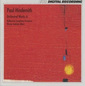Cover for P. Hindemith · Orchestral Works Vol.6 (CD) (1998)