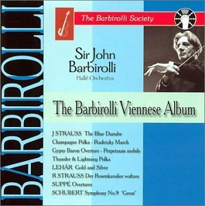 Barbirolli Viennese Album - Halle Orchestra / Barbirolli - Musik - DUTTON - 0765387102425 - 27. februar 2003