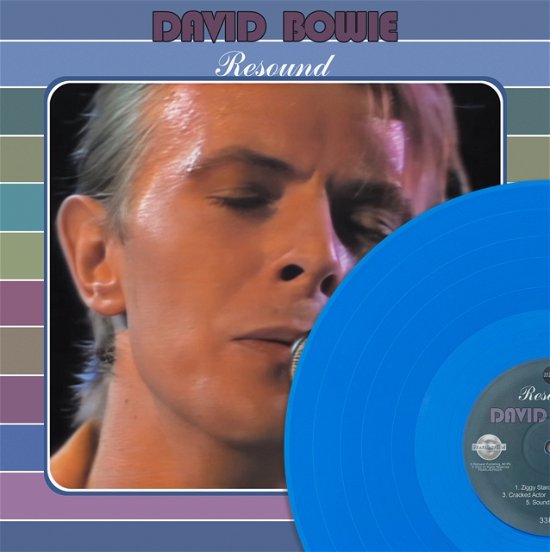 Cover for David Bowie · Resound (Blue Vinyl) (LP) (2023)