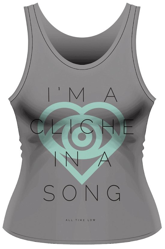 Cover for All Time Low · Cliche Girlie Tank Vest (T-shirt) [size M] (2015)