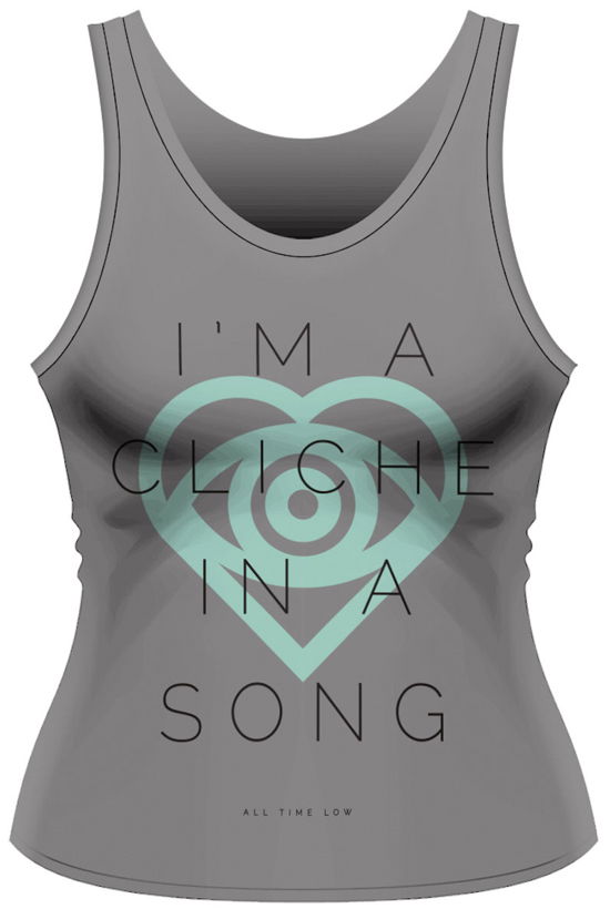 Cliche Girlie Tank Vest - All Time Low - Fanituote - PHDM - 0803341479425 - torstai 25. kesäkuuta 2015