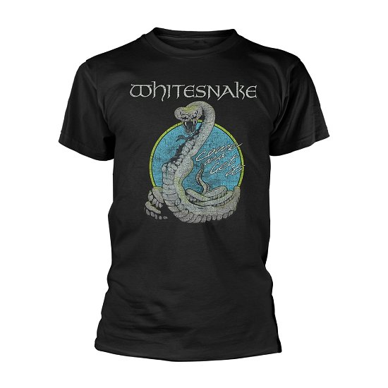 Cover for Whitesnake · Circle Snake (T-shirt) [size S] [Black edition] (2021)