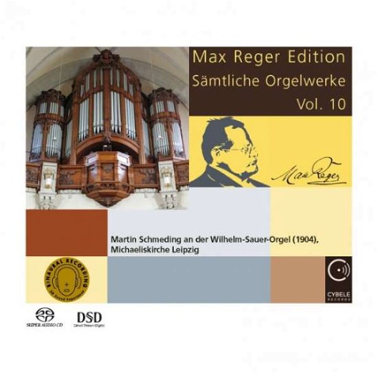 Organ Works Vol.10 - M. Reger - Musikk - CYBELE - 0809548016425 - 16. november 2016