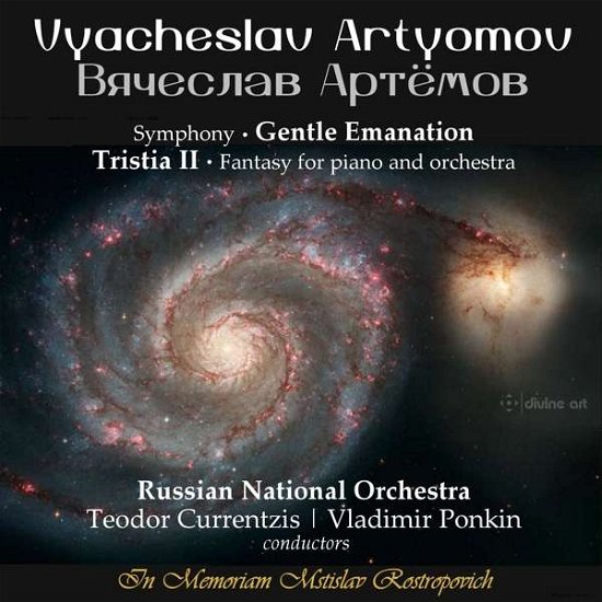 Cover for Artyomov / Kopachevsky / Currentzis · Artyomov: Gentle Emanation / Tristia II (CD) (2016)