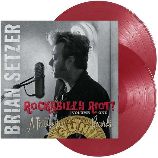 Cover for Brian Setzer · Rockabilly Riot! Volume One - A Tribute To Sun Records (Red Vinyl) (LP) (2021)