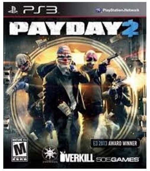 Cover for Ps3 · Ps3 - Payday 2 (#) /ps3 (Leketøy)