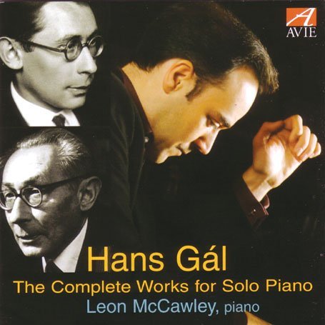 Complete Works For Piano - H. Gal - Musiikki - AVIE - 0822252206425 - perjantai 21. kesäkuuta 2019