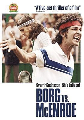 Cover for Borg vs Mcenroe (DVD) (2018)