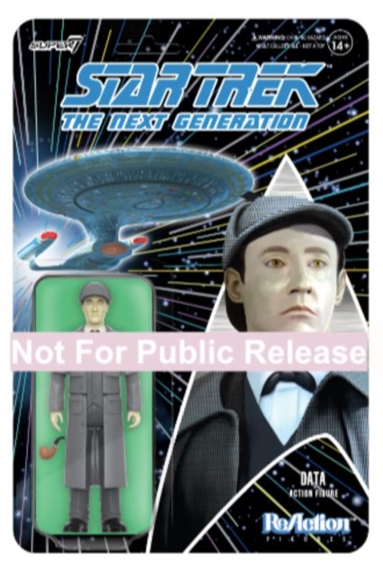 Cover for Star Trek: the Next Generation · Star Trek: The Next Generation Reaction Figures Wave 3 - Elementary Data (Figurine) (2023)