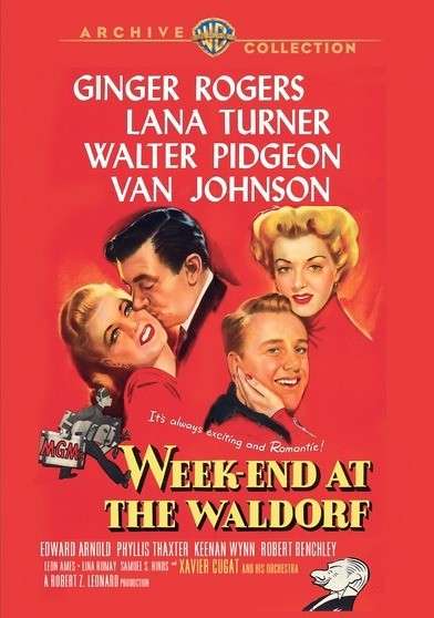 Cover for Week-end at the Waldorf (DVD) (2009)