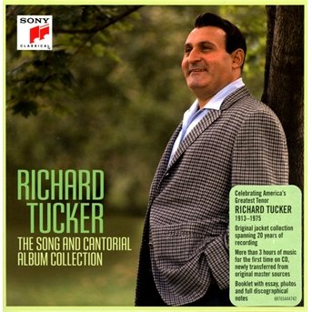 Cover for Richard Tucker · Richard Tucker: The Song and Cantorial Album Collection (CD) (2013)