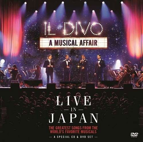 A Musical Affair: Live in Japan - Il Divo - Filmes - CLASSICAL - 0888430891425 - 4 de janeiro de 2022