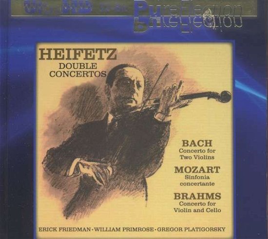 Cover for Jascha Heifetz · Double Concertos-j.s. Bach Mozart Brahms (CD) (2013)