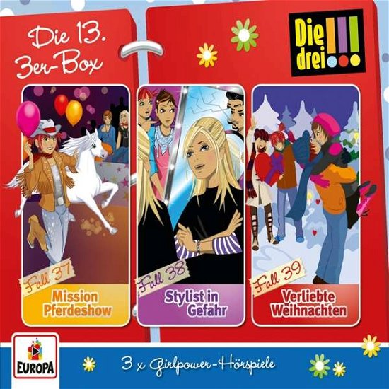 Cover for Die Drei !!! · Die 13.3er-box (Folgen 37-39) (CD) [Box set] (2018)