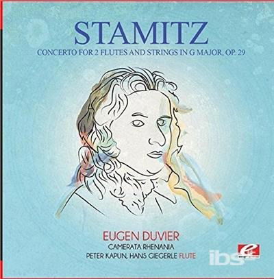 Cover for Stamitz · Concerto For 2 Flutes &amp; Strings In G Major Op 29 (CD) (2015)