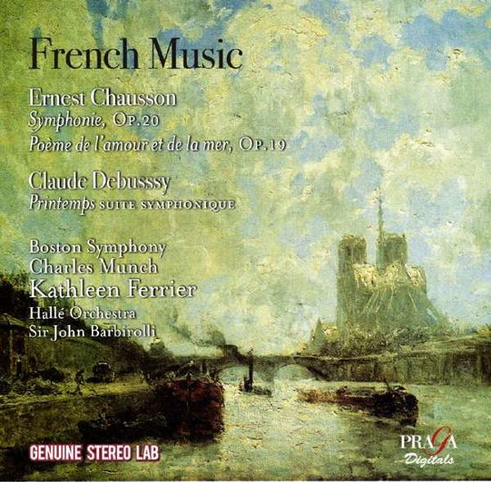 Chausson  Sym Op 20 Debussy Printemps - Bso Munch Halle  Barbirolli - Musikk - PRAGA DIGITALS - 3149028095425 - 2. desember 2016