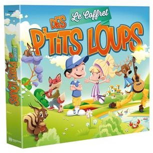 Cover for Coffret P'tit Loups · Le Coffret Des P'Tits Loups (CD) (2024)