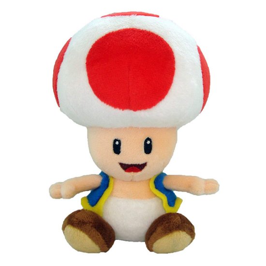 Plush 20 Cm - Toad (81264) - Super Mario - Merchandise -  - 3700789221425 - 21. oktober 2016