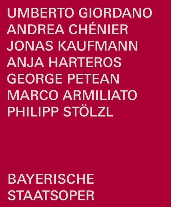 Jonas Kaufmann · Giordano: Andrea Chenier (Blu-Ray) (2023)