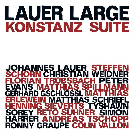 Cover for Lauer Large · Konstanz Suite (CD) (2018)