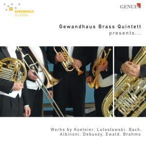 Cover for Gewandhaus Brass Quintet · Brass Quintets (CD) (2013)