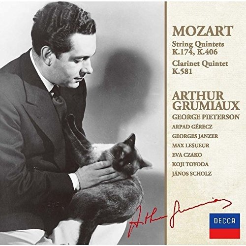 Cover for Arthur Grumiaux · Mozart: String Quintets Vol.1 (CD) (2021)